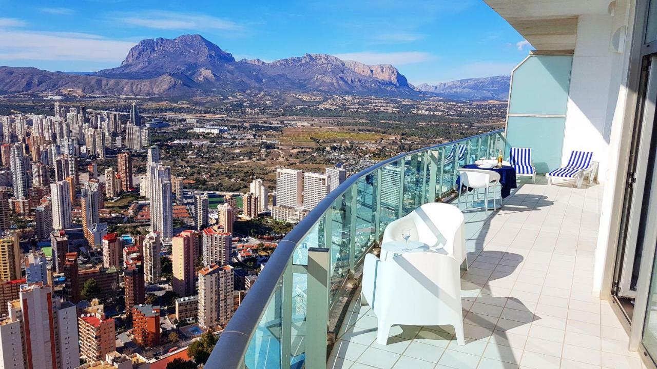 Luxury Apartment On The 40Th Floor With Amazing Views Benidorm Luaran gambar