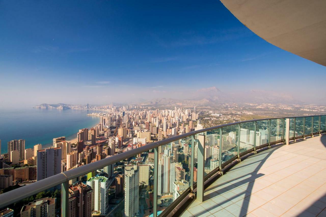 Luxury Apartment On The 40Th Floor With Amazing Views Benidorm Luaran gambar